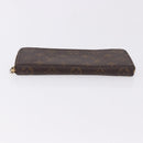 LOUIS VUITTON Monogram Taiga Damier Ebene Wallet 7 Set Black Green Auth am11994-34