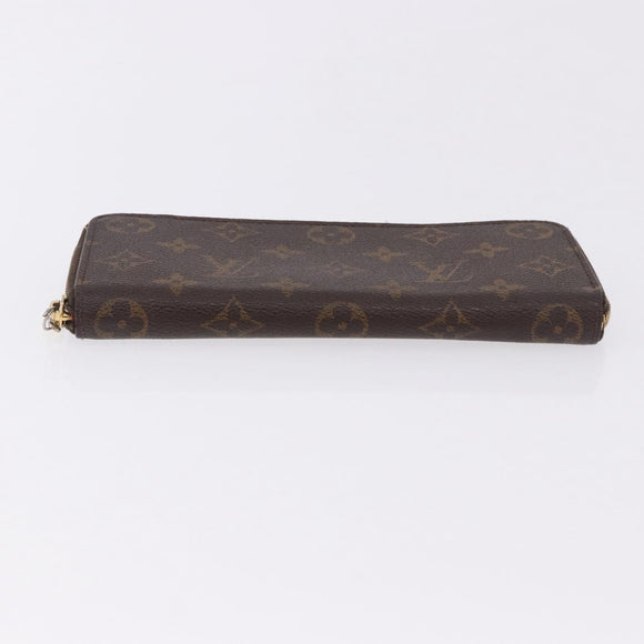 LOUIS VUITTON Monogram Taiga Damier Ebene Wallet 7 Set Black Green Auth am11994