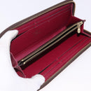 LOUIS VUITTON Monogram Taiga Damier Ebene Wallet 7 Set Black Green Auth am11994-35