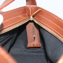 BURBERRY Nova Check Hand Bag PVC Beige Gold Auth am11995V-17