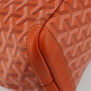 GOYARD Herringbone Artois PM Tote Bag PVC Leather Orange Auth am11996SM-13