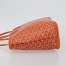 GOYARD Herringbone Artois PM Tote Bag PVC Leather Orange Auth am11996SM-5