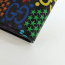 GUCCI GG Psychedelic Wallet PVC Multicolor 601089 Auth am11997M-11