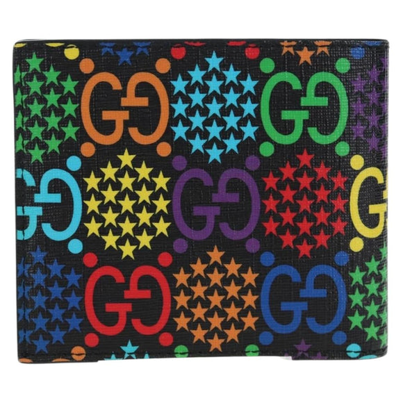 GUCCI GG Psychedelic Wallet PVC Multicolor 601089 Auth am11997M