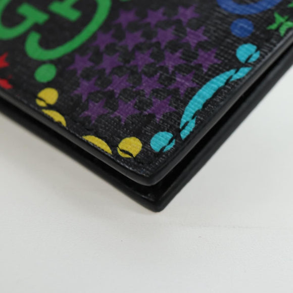 GUCCI GG Psychedelic Wallet PVC Multicolor 601089 Auth am11997M