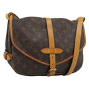 LOUIS VUITTON Monogram Saumur 30 Shoulder Bag M42256 LV Auth am11998A-1
