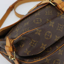 LOUIS VUITTON Monogram Saumur 30 Shoulder Bag M42256 LV Auth am11998A-15