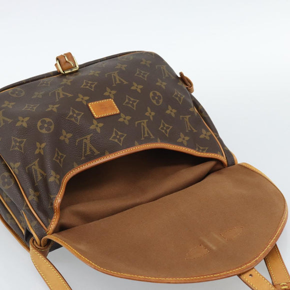 LOUIS VUITTON Monogram Saumur 30 Shoulder Bag M42256 LV Auth am11998A