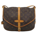 LOUIS VUITTON Monogram Saumur 30 Shoulder Bag M42256 LV Auth am11998A-13