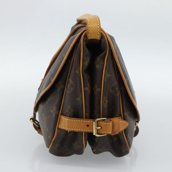 LOUIS VUITTON Monogram Saumur 30 Shoulder Bag M42256 LV Auth am11998A
