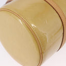 LOUIS VUITTON Monogram Vernis Bedford Hand Bag Beige M91006 LV Auth am12001V-15