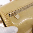 LOUIS VUITTON Monogram Vernis Bedford Hand Bag Beige M91006 LV Auth am12001V-19
