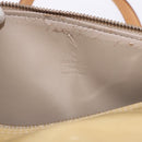 LOUIS VUITTON Monogram Vernis Bedford Hand Bag Beige M91006 LV Auth am12001V-20
