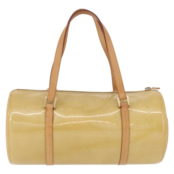 LOUIS VUITTON Monogram Vernis Bedford Hand Bag Beige M91006 LV Auth am12001V