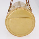 LOUIS VUITTON Monogram Vernis Bedford Hand Bag Beige M91006 LV Auth am12001V-4