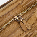BALENCIAGA The Giant City Hand Bag Leather 2way Beige 281770 Auth am12006A-20