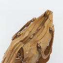 BALENCIAGA The Giant City Hand Bag Leather 2way Beige 281770 Auth am12006A-6