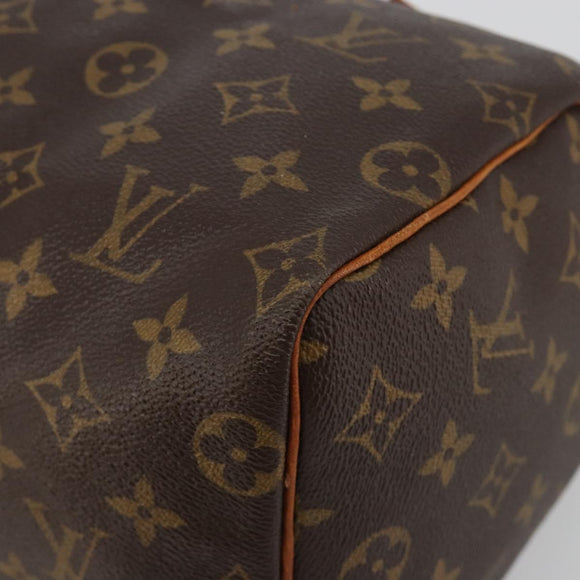 LOUIS VUITTON Monogram Speedy 25 Hand Bag M41528 LV Auth am12008A