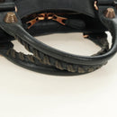 BALENCIAGA Giant Vero Hand Bag Leather 2way Gray 263244 Auth am12009SAM-7
