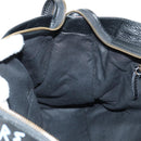 BALENCIAGA Graffiti The City Hand Bag Leather 2way Black 115748 Auth am12010SAM-26