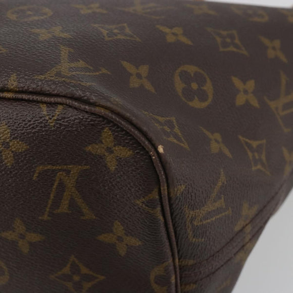 LOUIS VUITTON Monogram Neverfull MM Tote Bag M40156 LV Auth am12011A