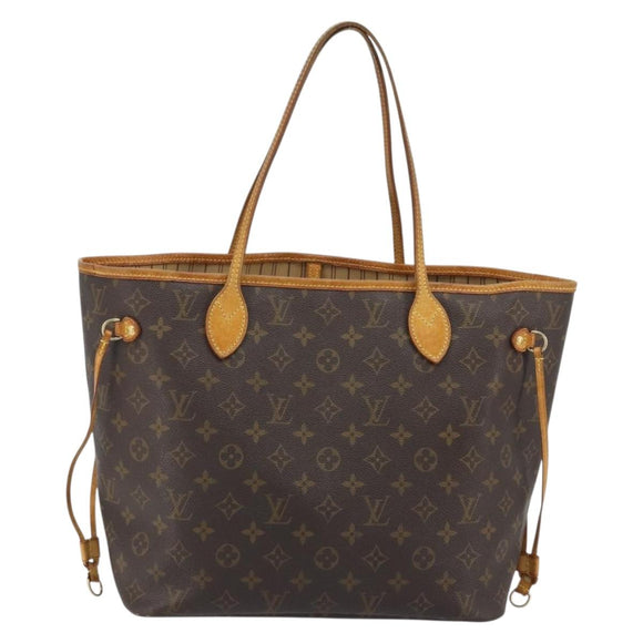 LOUIS VUITTON Monogram Neverfull MM Tote Bag M40156 LV Auth am12011A