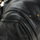 Chloe Paddington Hand Bag Leather Black Gold Silver Auth am12013SAM-10