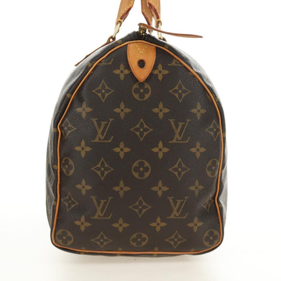 LOUIS VUITTON Monogram Speedy 35 Hand Bag M41524 LV Auth am12014V
