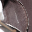 FENDI Zucca Canvas Mamma Baguette Shoulder Bag Brown Black Auth am12016A-12