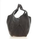 BOTTEGA VENETA Tote Bag Leather Brown Auth am12017V-4