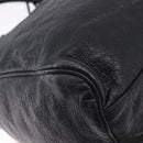 BALENCIAGA The Vero Hand Bag Leather Black 235216 Auth am12018SM-16
