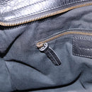 BALENCIAGA The Vero Hand Bag Leather Black 235216 Auth am12018SM-22