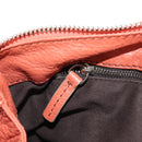 Chloe Paddington Hand Bag Leather Orange Gold Silver Auth am12020SAM-22