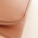 FENDI Mamma Baguette Shoulder Bag Leather Orange Gold Auth am12021SAM-15