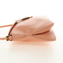 FENDI Mamma Baguette Shoulder Bag Leather Orange Gold Auth am12021SAM-3