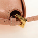 FENDI Mamma Baguette Shoulder Bag Leather Orange Gold Auth am12021SAM-8