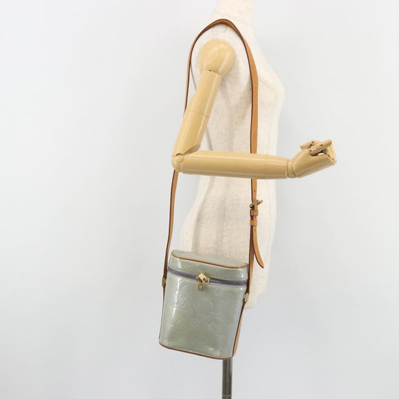 LOUIS VUITTON Monogram Vernis Sullivan Vertical Bag Lavande M91258 Auth am12022A