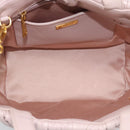 Miu Miu Hand Bag Leather 2way Pink Gold 5BG061 Auth am12025V-17