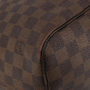 LOUIS VUITTON Damier Ebene Neverfull MM Tote Bag N51105 LV Auth am12029-16