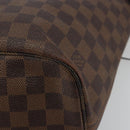 LOUIS VUITTON Damier Ebene Neverfull MM Tote Bag N51105 LV Auth am12029-17