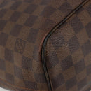 LOUIS VUITTON Damier Ebene Neverfull MM Tote Bag N51105 LV Auth am12029-18