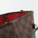 LOUIS VUITTON Damier Ebene Neverfull MM Tote Bag N51105 LV Auth am12029-9