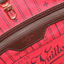 LOUIS VUITTON Damier Ebene Neverfull MM Tote Bag N51105 LV Auth am12029-20