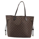 LOUIS VUITTON Damier Ebene Neverfull MM Tote Bag N51105 LV Auth am12029-13