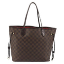 LOUIS VUITTON Damier Ebene Neverfull MM Tote Bag N51105 LV Auth am12029-2