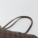 LOUIS VUITTON Damier Ebene Neverfull MM Tote Bag N51105 LV Auth am12029-14