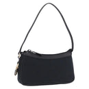 GUCCI GG Canvas Accessory Pouch Black 154432 Auth am12031V-1