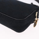 GUCCI GG Canvas Accessory Pouch Black 154432 Auth am12031V-13