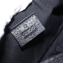 GUCCI GG Canvas Accessory Pouch Black 154432 Auth am12031V-16