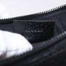 GUCCI GG Canvas Accessory Pouch Black 154432 Auth am12031V-20